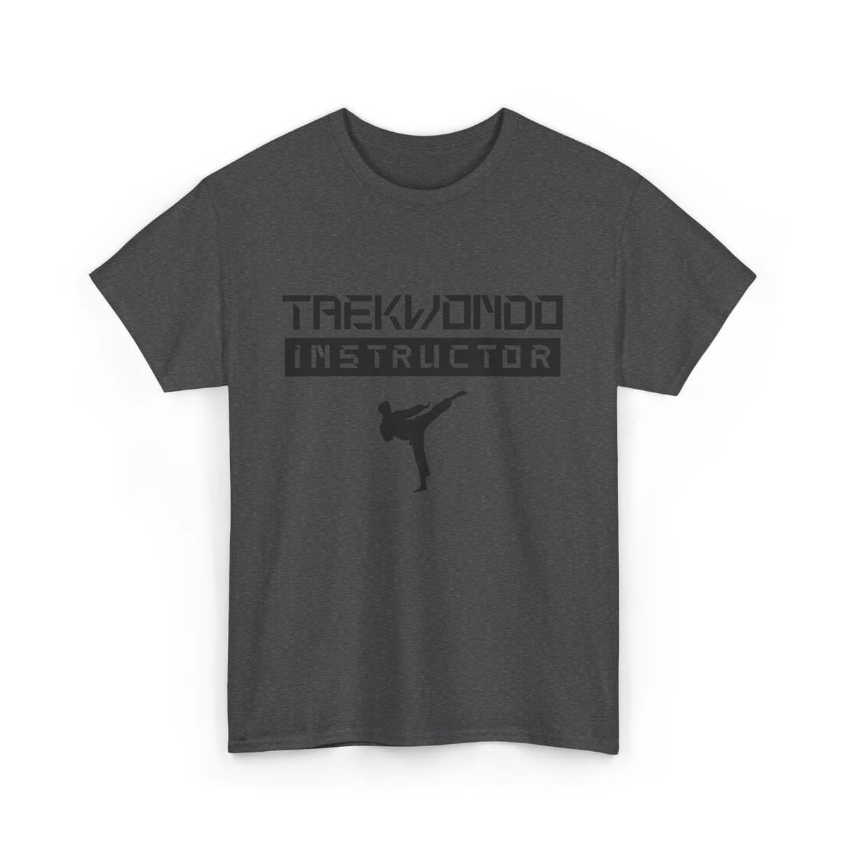 Taekwondo Instructor Martial Arts T-Shirt - Dark Heather