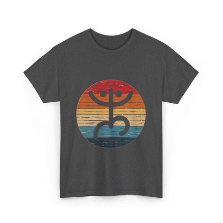 Taino Coqui Symbol Puerto Rico T-Shirt - Dark Heather