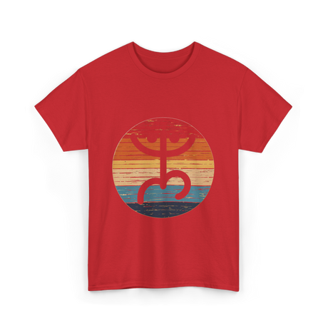 Taino Coqui Symbol Puerto Rico T-Shirt - Red