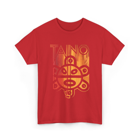 Taino Spirit Taino Culture Art T-Shirt - Red