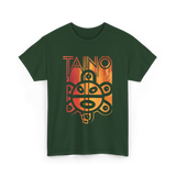 Taino Spirit Taino Culture Art T-Shirt - Forest Green