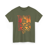 Taino Spirit Taino Culture Art T-Shirt - Military Green