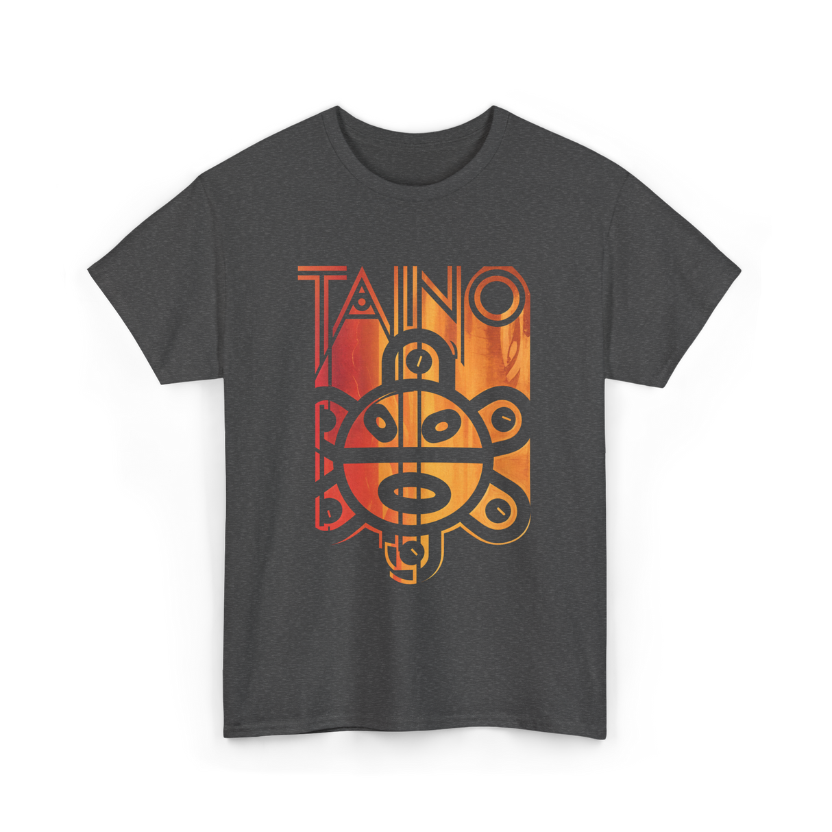 Taino Spirit Taino Culture Art T-Shirt - Dark Heather