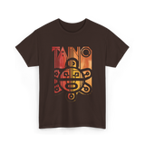 Taino Sun Taino Culture T-Shirt - Dark Chocolate