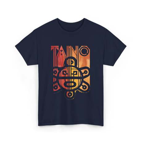 Taino Sun Taino Culture T-Shirt - Navy