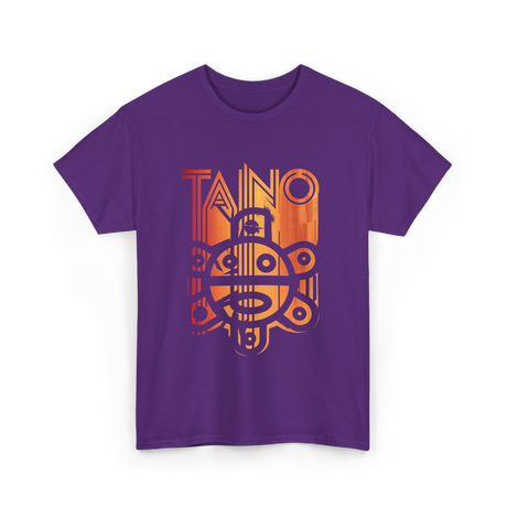 Taino Sun Taino Culture T-Shirt - Purple