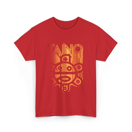 Taino Sun Taino Culture T-Shirt - Red