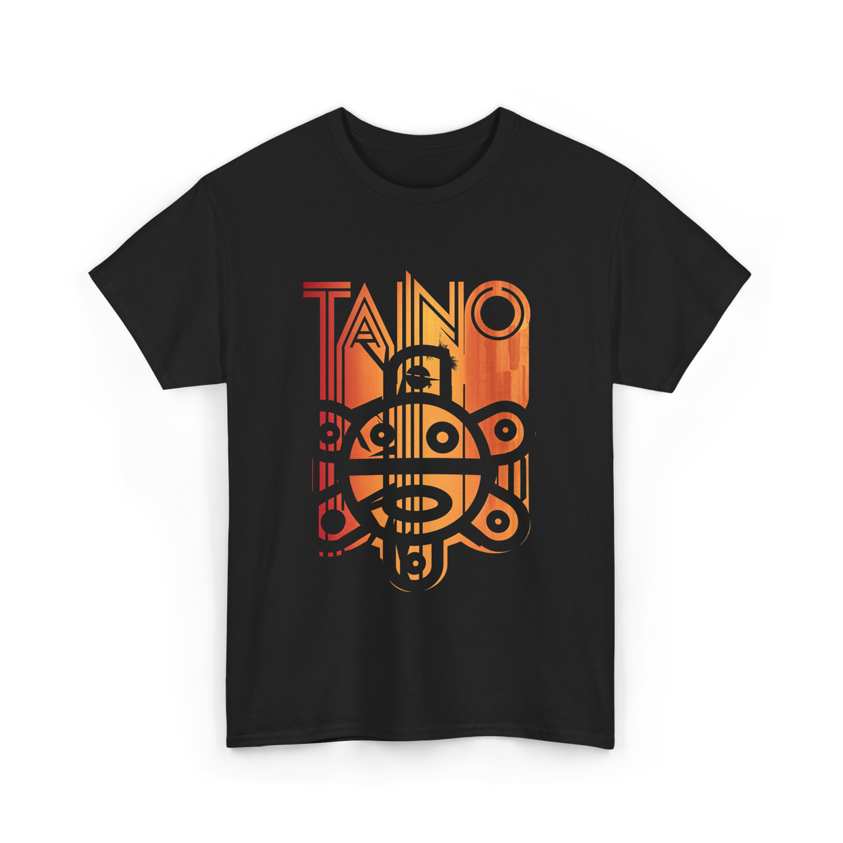 Taino Sun Taino Culture T-Shirt - Black