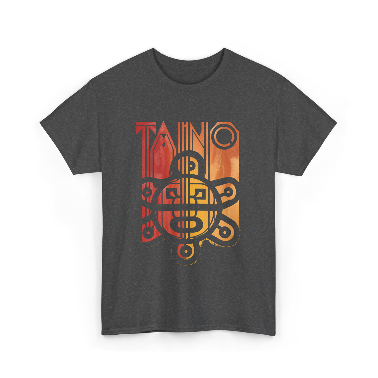 Taino Sun Taino Culture T-Shirt - Dark Heather