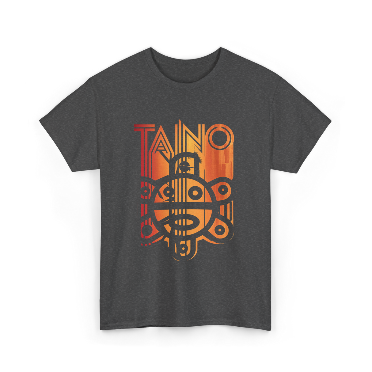 Taino Sun Taino Culture T-Shirt - Dark Heather