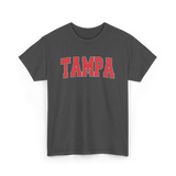 Tampa Florida Sports Varsity Style T-Shirt - Dark Heather