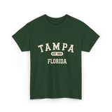 Tampa Florida Vintage Tampa T-Shirt - Forest Green