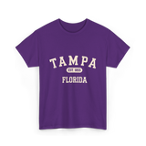 Tampa Florida Vintage Tampa T-Shirt - Purple