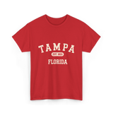 Tampa Florida Vintage Tampa T-Shirt - Red