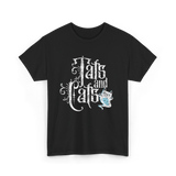 Tats and Cats Cat Tattoo T-Shirt - Black