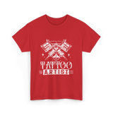 Tattoo Artist Ink Art T-Shirt - Red