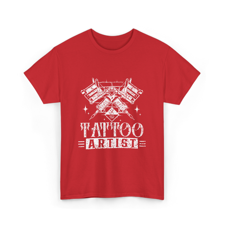 Tattoo Artist Ink Art T-Shirt - Red