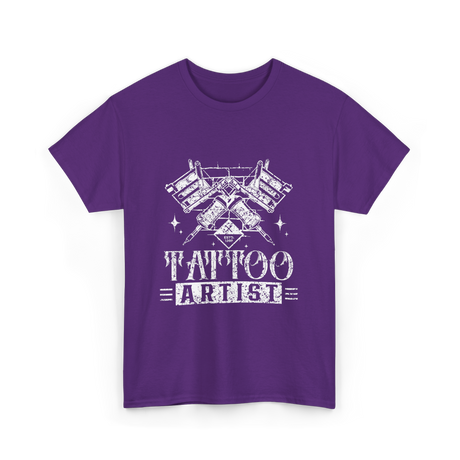 Tattoo Artist Ink Art T-Shirt - Purple