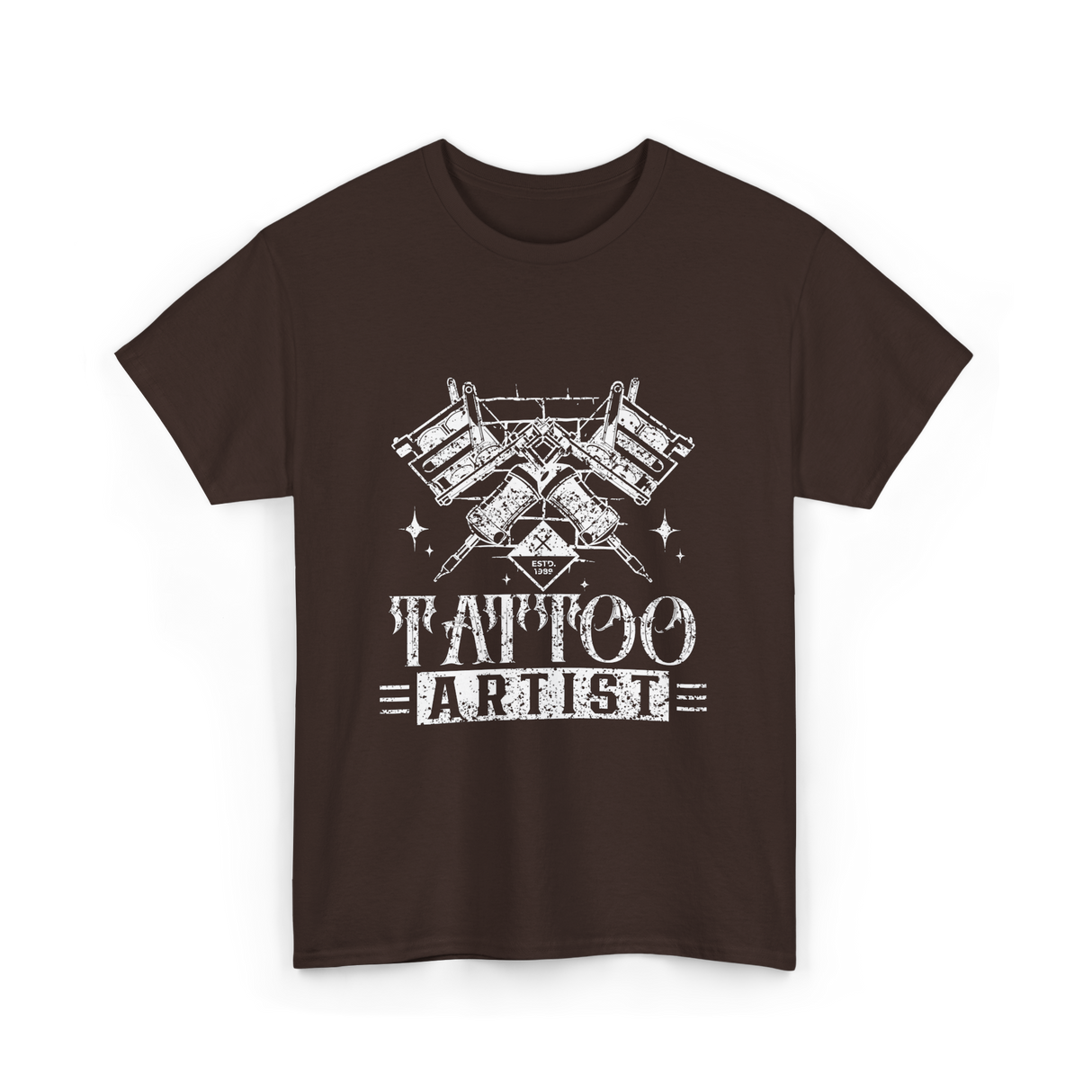 Tattoo Artist Ink Art T-Shirt - Dark Chocolate