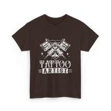 Tattoo Artist Ink Art T-Shirt - Dark Chocolate