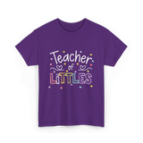 Teacher of Littles Teacher T-Shirt - Purple