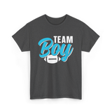 Team Boy Pregnancy Reveal Gender T-Shirt - Dark Heather