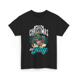 Team Christmas in July Christmas T-Shirt - Black