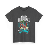 Team Christmas in July Christmas T-Shirt - Dark Heather