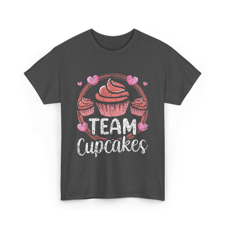 Team Cupcakes Cupcake Lover T-Shirt - Dark Heather