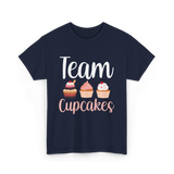 Team Cupcakes Cupcake Lover T-Shirt - Navy