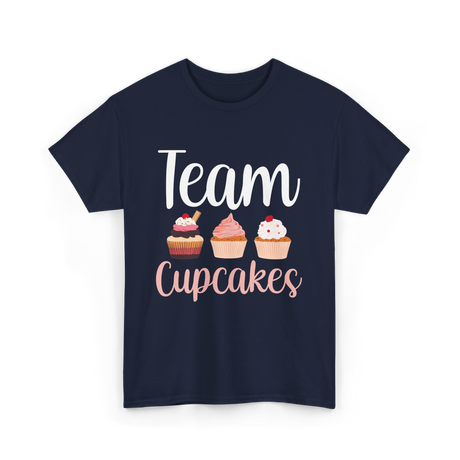 Team Cupcakes Cupcake Lover T-Shirt - Navy