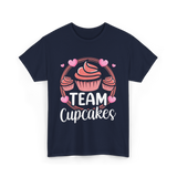 Team Cupcakes Cupcake Lover T-Shirt - Navy