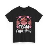 Team Cupcakes Cupcake Lover T-Shirt - Black