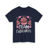 Team Cupcakes Cupcake Lover T-Shirt - Navy