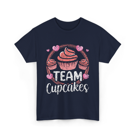 Team Cupcakes Cupcake Lover T-Shirt - Navy