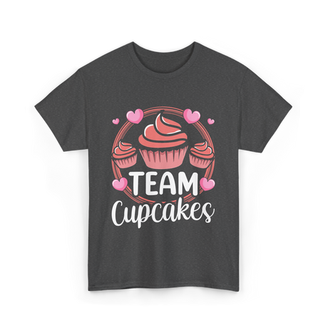 Team Cupcakes Cupcake Lover T-Shirt - Dark Heather