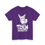 Team Donkeys Animal Farm Donkey T-Shirt - Purple