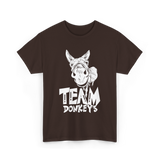 Team Donkeys Animal Farm Donkey T-Shirt - Dark Chocolate