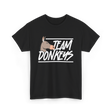 Team Donkeys Donkey Animal Lover T-Shirt - Black