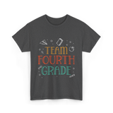 Team Fourth Grade Teacher Education T-Shirt - Dark Heather