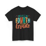 Team Fourth Grade Teacher Education T-Shirt - Black