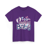 Team Healthy Baby Newborn Infant Care T-Shirt - Purple