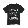 Team Orcas Orca Sea Conservation T-Shirt - Black