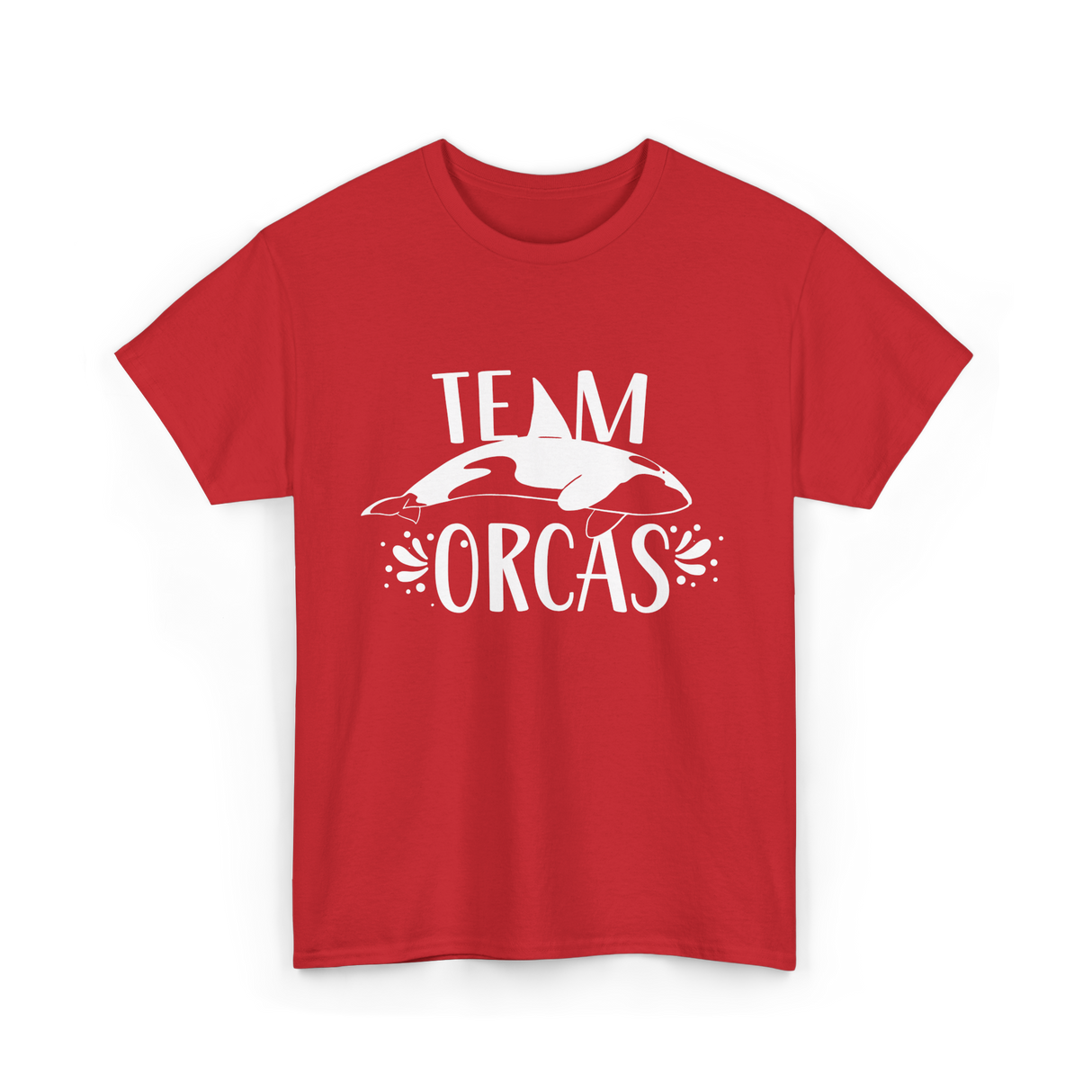 Team Orcas Orca T-Shirt - Red