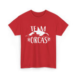 Team Orcas Orca T-Shirt - Red