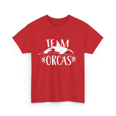 Team Orcas Orca T-Shirt - Red