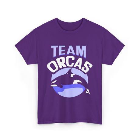 Team Orcas Orca T-Shirt - Purple