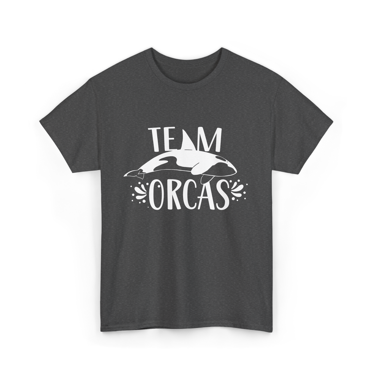 Team Orcas Orca T-Shirt - Dark Heather