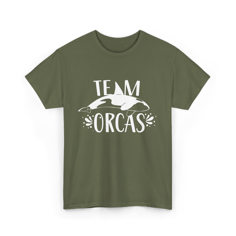 Team Orcas Orca T-Shirt - Military Green