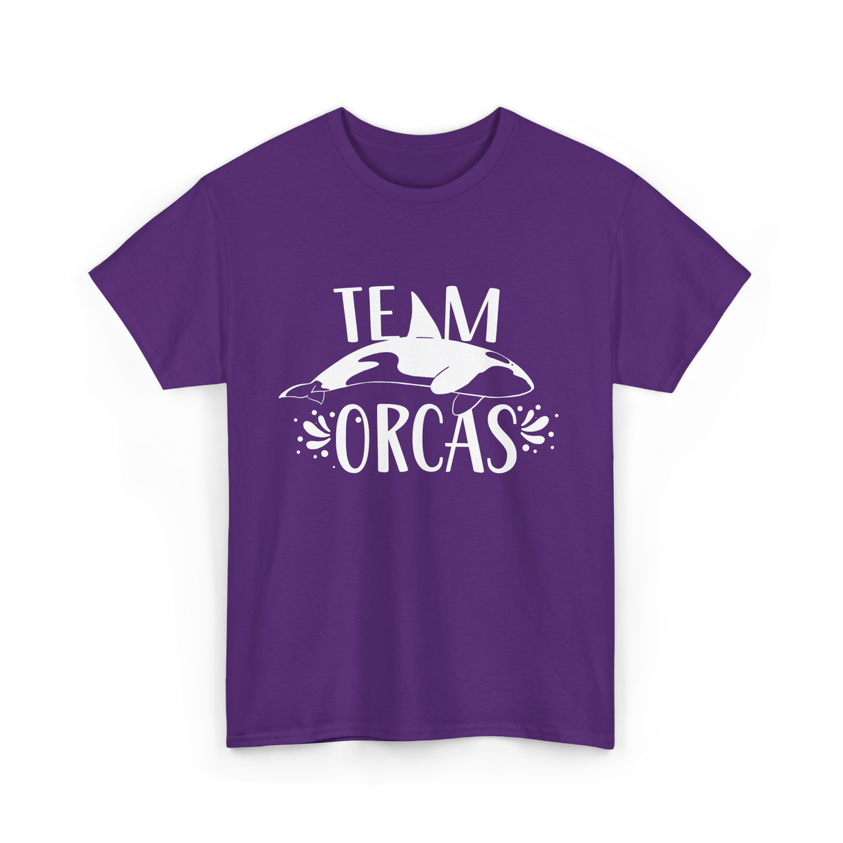 Team Orcas Orca T-Shirt - Purple